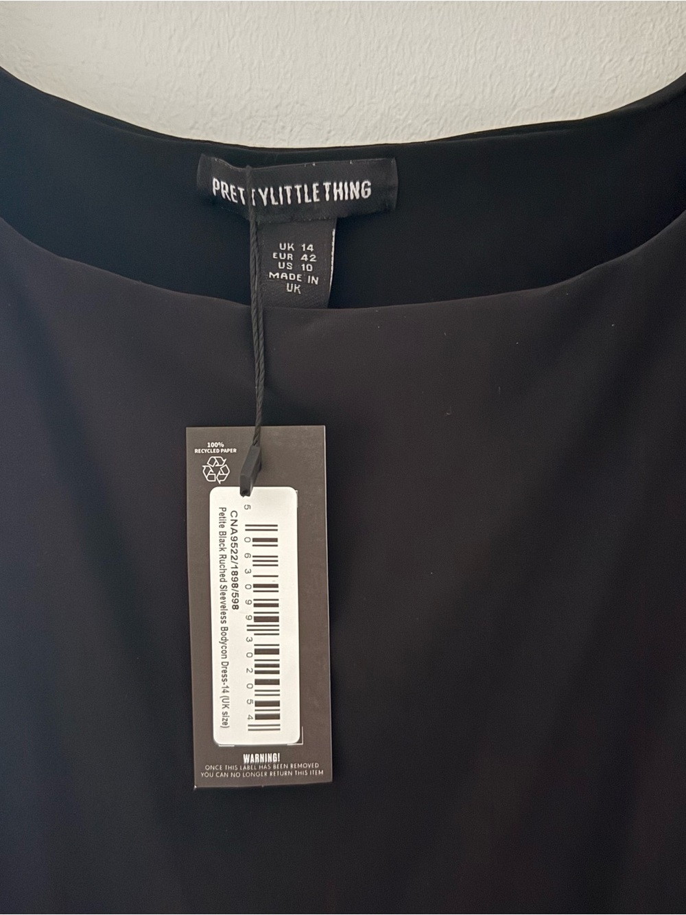 PrettyLittleThing Black Women’s Mini Dress